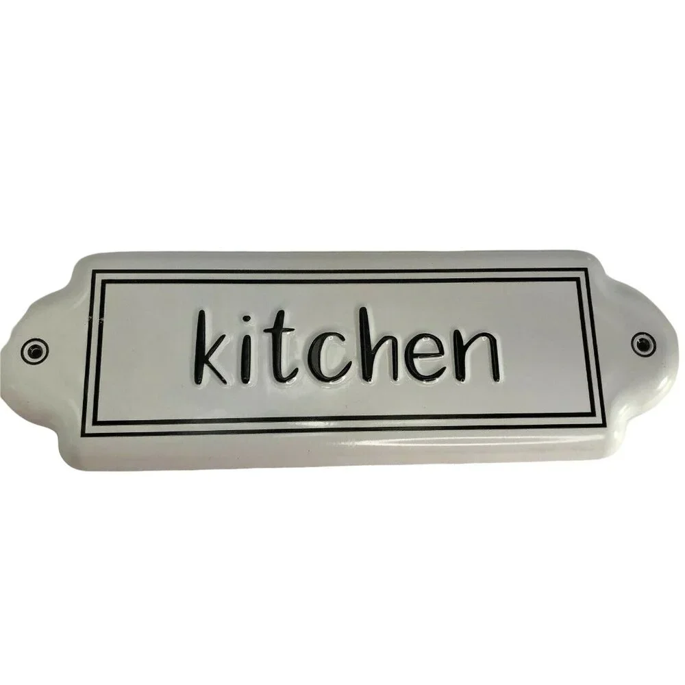 Vintage-Style White Enamel 